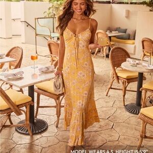 Vici Sunlit Floral Maxi Dress